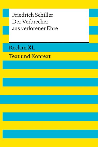Produktbild: Der Verbrecher aus verlorener Ehre. Textausgabe mit Kommentar und Materialien