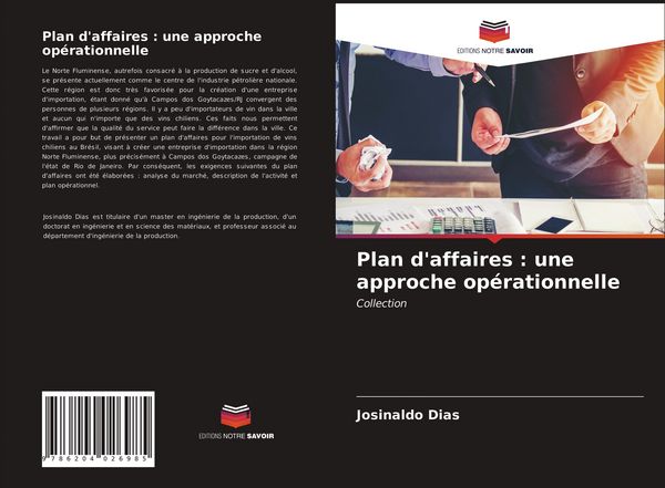 Produktbild: Plan d'affaires : une approche op&eacute;rationnelle