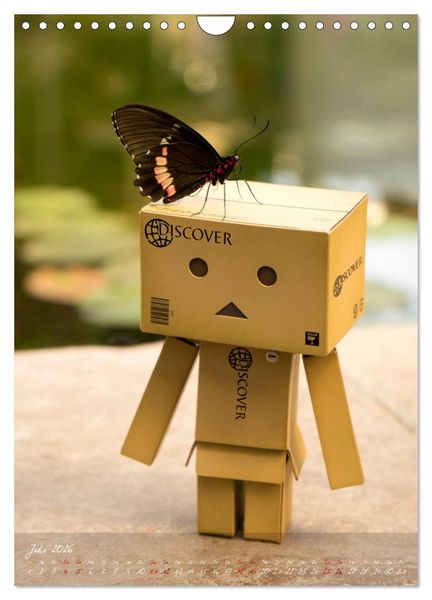 Produktbild: Ein Jahr voller Danbo (Wandkalender 2026 DIN A4 hoch), CALVENDO Monatskalender