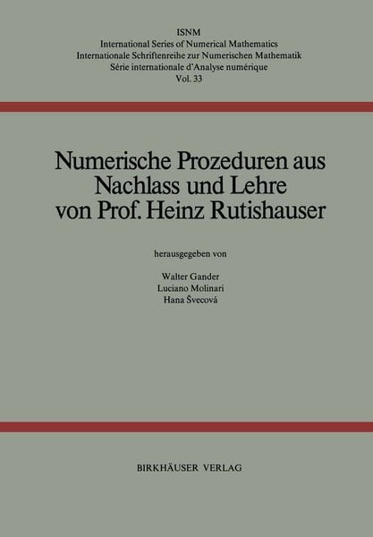 Produktbild: Numerische Prozeduren