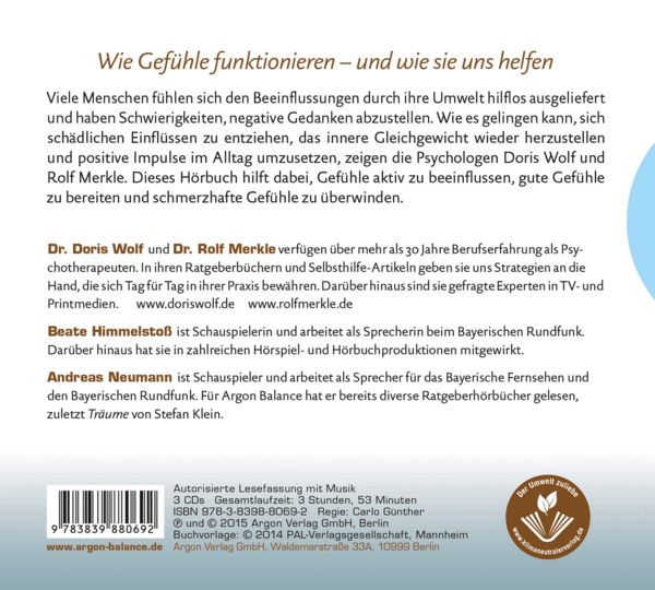 Produktbild: Gef&uuml;hle verstehen, Probleme bew&auml;ltigen