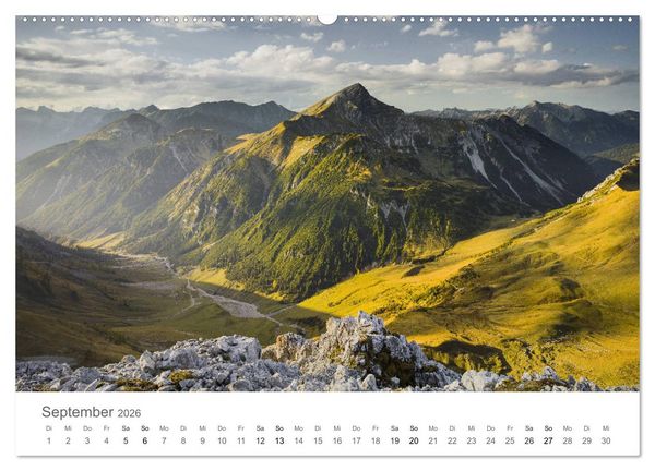 Produktbild: Die Sch&ouml;nheit der Alpen (hochwertiger Premium Wandkalender 2026 DIN A2 quer), Kunstdruck in Hochglanz