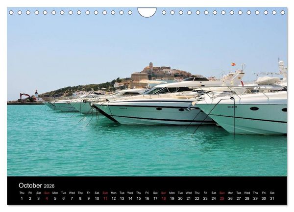 Produktbild: Ibiza An Island of Surprises (Wall Calendar 2026 DIN A4 landscape), CALVENDO 12 Month Wall Calendar