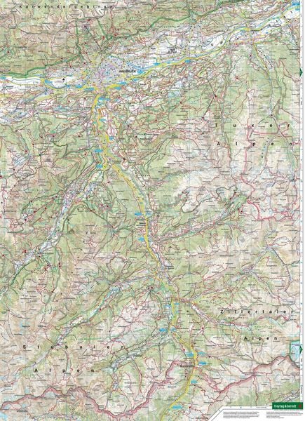 Produktbild: freytag & berndt Wanderkarte WK 0241 Innsbruck, Stubai - Sellrain - Brenner 1:50.000
