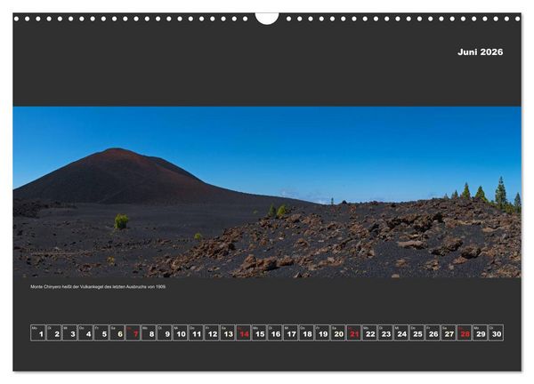 Produktbild: Teneriffa im Panorama (Wandkalender 2026 DIN A3 quer), CALVENDO Monatskalender