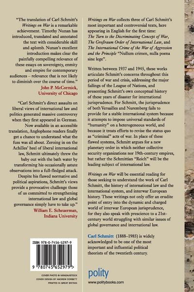 Produktbild: Writings on War
