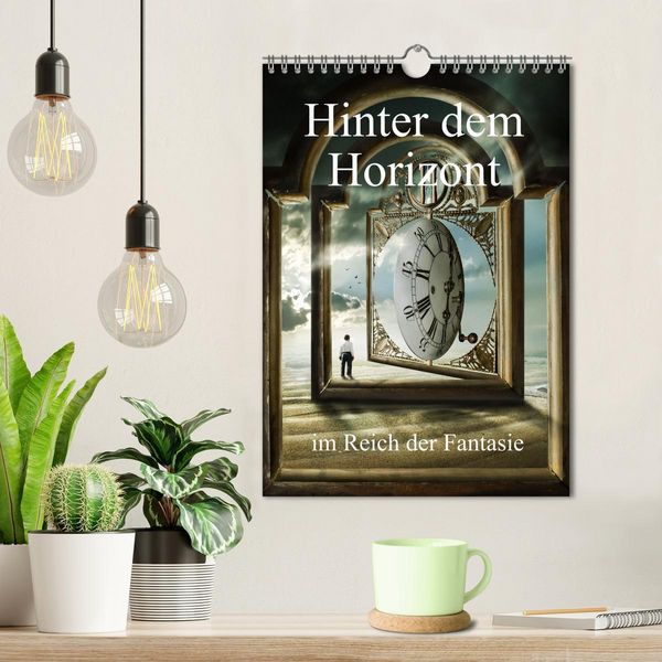 Produktbild: Hinter dem Horizont im Reich der Fantasie (Wandkalender 2026 DIN A4 hoch), CALVENDO Monatskalender