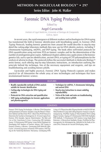 Produktbild: Forensic DNA Typing Protocols