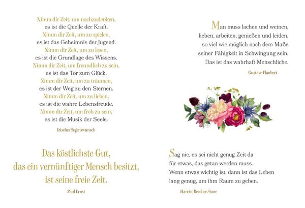 Produktbild: Nimm dir ein bisschen Zeit f&uuml;r dich