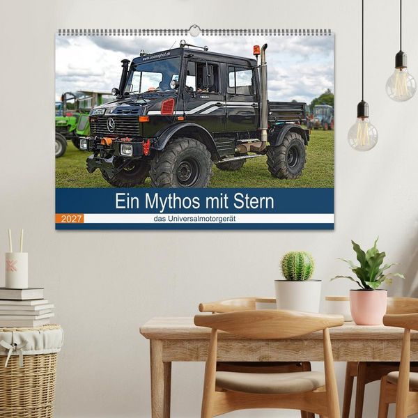 Produktbild: Ein Mythos mit Stern - das Universalmotorger&auml;t (Wandkalender 2027 DIN A2 quer), CALVENDO Monatskalender
