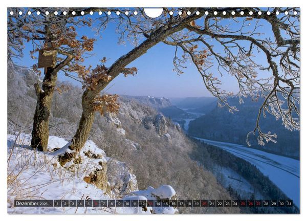 Produktbild: Kulturlandschaft Obere Donau (Wandkalender 2026 DIN A4 quer), CALVENDO Monatskalender