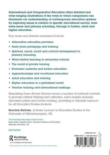 Produktbild: International and Comparative Education