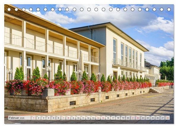 Produktbild: Bad Nauheim Impressionen (Tischkalender 2026 DIN A5 quer), CALVENDO Monatskalender