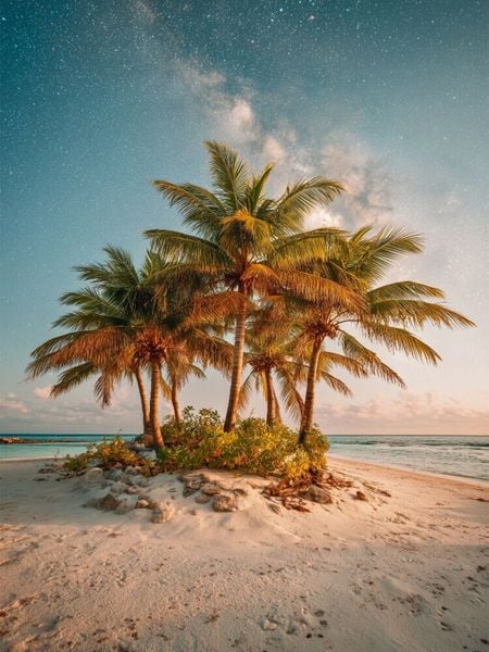 Produktbild: CALVENDO Puzzle Ein Motiv aus dem Kalender Tr&auml;umen unter Palmen | 1000 Teile Lege-Gr&ouml;&szlig;e 64x48cm Foto-Puzzle f&uuml;r gl&uuml;ckliche Stunden