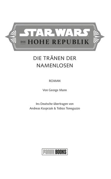 Produktbild: Star Wars: Die Hohe Republik - Die Tr&auml;nen der Namenlosen