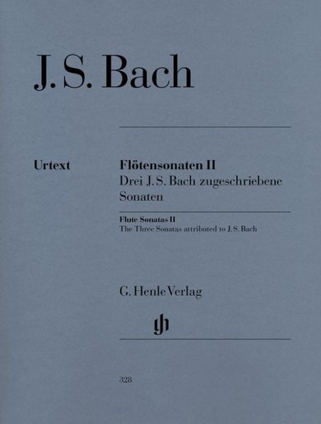 Johann Sebastian Bach - Flötensonaten, Band II (Drei J. S. Bach zugeschriebene Sonaten)