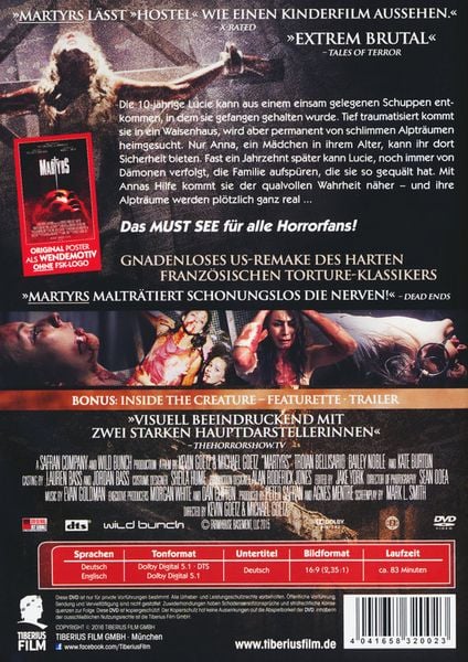 Produktbild: Martyrs - The Ultimate Horror Movie