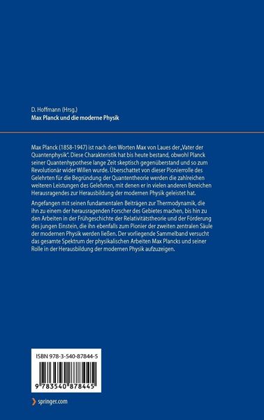 Produktbild: Max Planck und die moderne Physik