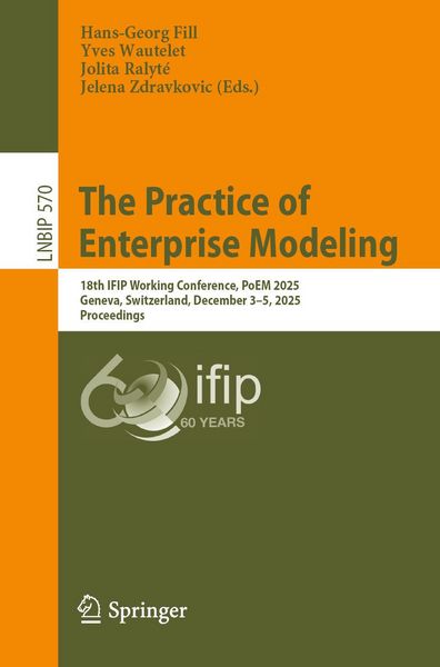 Produktbild: The Practice of Enterprise Modeling