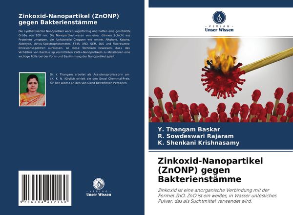 Produktbild: Zinkoxid-Nanopartikel (ZnONP) gegen Bakterienst&auml;mme