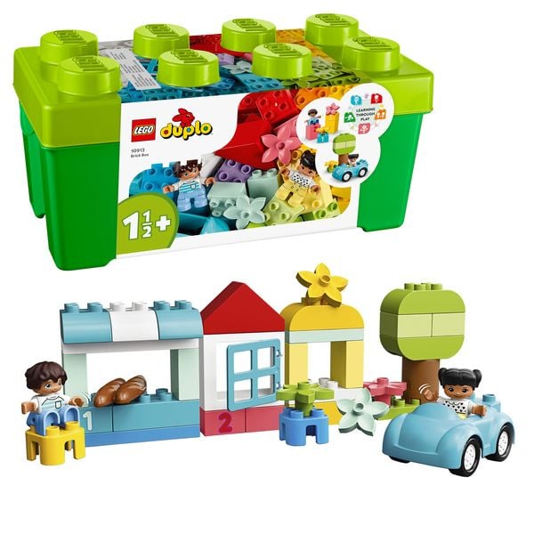 LEGO DUPLO Classic 10913 Steinebox, Kreativbox, Spielzeug ab 1,5 Jahren