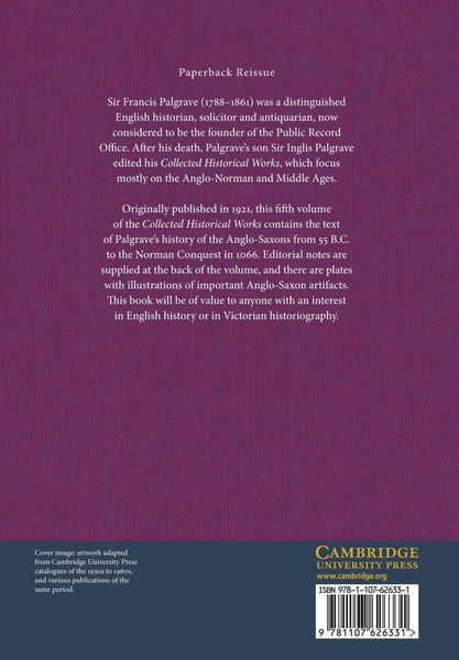 Produktbild: The Collected Historical Works of Sir Francis Palgrave, K.H.