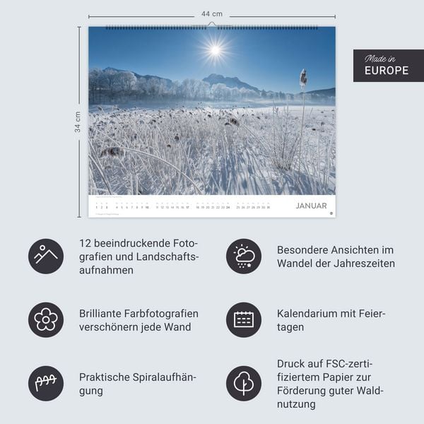 Produktbild: Seeblicke Posterkalender 2027