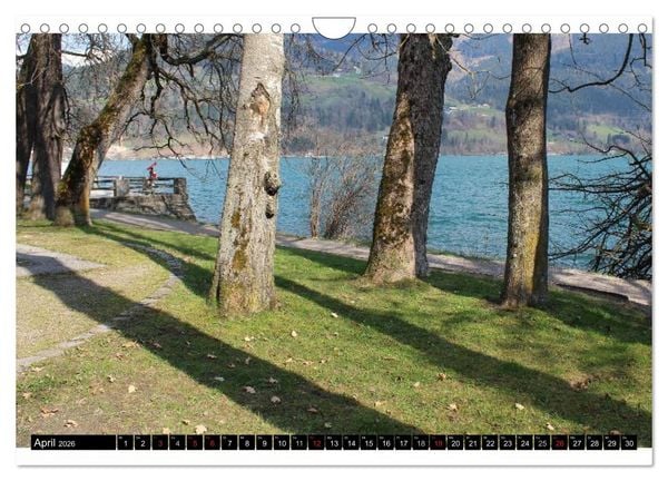 Produktbild: Liebeserkl&auml;rung an Zell am See (Wandkalender 2026 DIN A4 quer), CALVENDO Monatskalender