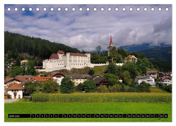 Produktbild: Pustertal - Das gr&uuml;ne Tal S&uuml;dtirols (Tischkalender 2026 DIN A5 quer), CALVENDO Monatskalender