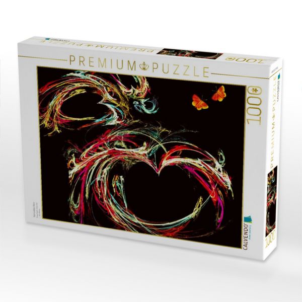 Produktbild: CALVENDO Puzzle Verr&uuml;cktes Herz | 1000 Teile Lege-Gr&ouml;&szlig;e 64x48cm Foto-Puzzle f&uuml;r gl&uuml;ckliche Stunden