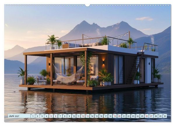 Produktbild: Sanft treibende Urlaubstr&auml;ume (Wandkalender 2027 DIN A2 quer), CALVENDO Monatskalender