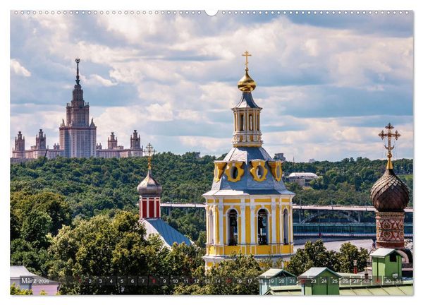 Produktbild: Moskauer Perspektiven (Wandkalender 2026 DIN A2 quer), CALVENDO Monatskalender