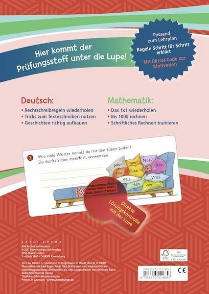 Produktbild: Lern-Detektive: Mathe und Deutsch 3. Klasse