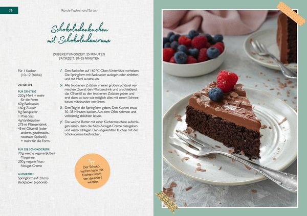 Produktbild: Das vegane Backbuch &ndash; schnell und einfach