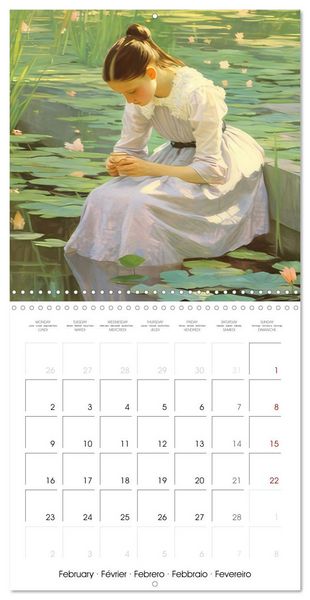 Produktbild: Delicate emotions (Wall Calendar 2026 12 &times; 12 Inch) CALVENDO 12 Month Wall Calendar