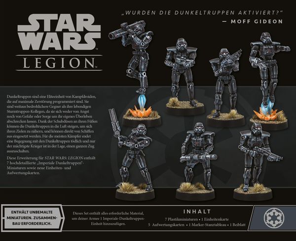 Produktbild: Star Wars: Legion - Imperiale Dunkeltruppen