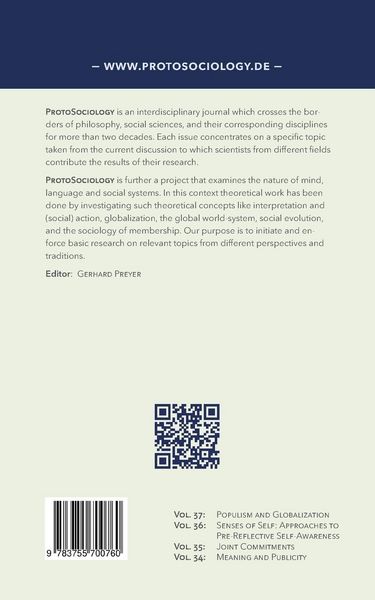 Produktbild: Thirty Years of ProtoSociology - Three Decades Between Disciplines