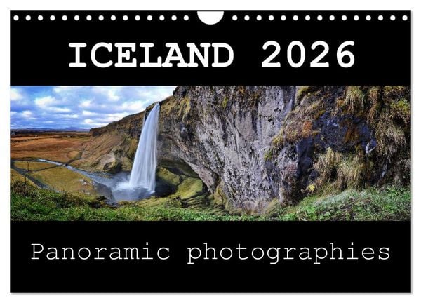 Produktbild: Iceland - Panoramic photographies (Wall Calendar 2026 DIN A4 landscape), CALVENDO 12 Month Wall Calendar