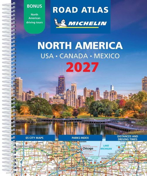 Produktbild: USA - Canada - Mexico 2027 Road Atlas (A4-Spiral)