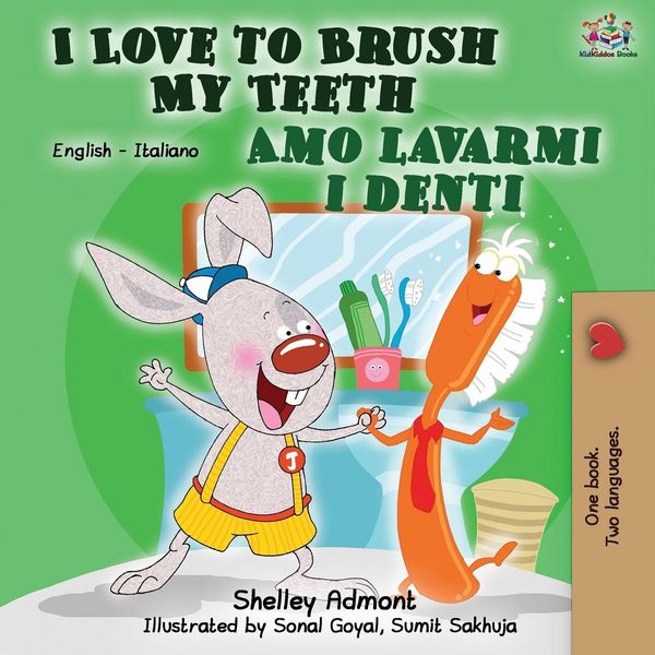 Produktbild: I Love to Brush My Teeth Amo lavarmi i denti