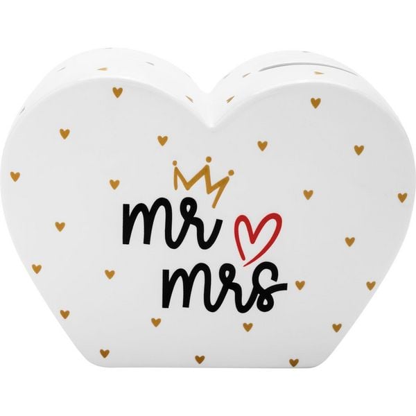 Produktbild: Spardose Motiv Hochzeit Mr & Mrs