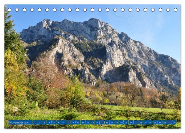 Produktbild: Der Berg und sein See (Tischkalender 2026 DIN A5 quer), CALVENDO Monatskalender