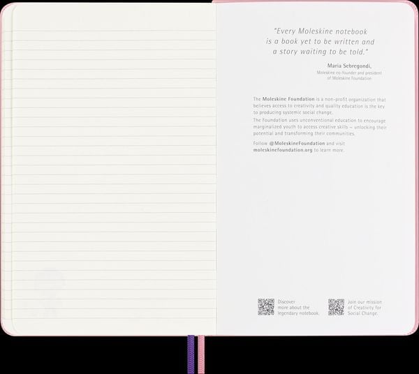 Produktbild: Moleskine Sakura Notizbuch, Large/A5, Liniert, Fester Einband