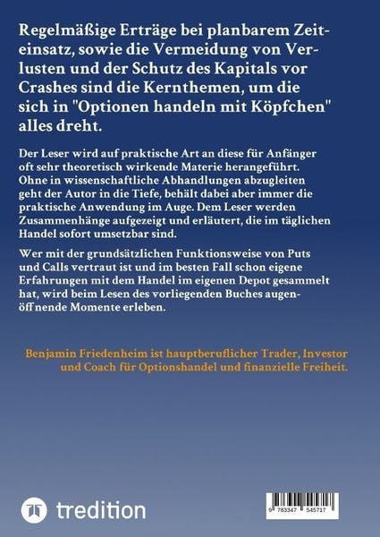 Produktbild: Optionen handeln mit K&ouml;pfchen - Profitable Tipps aus der Praxis f&uuml;r fortgeschrittene Optionstrader