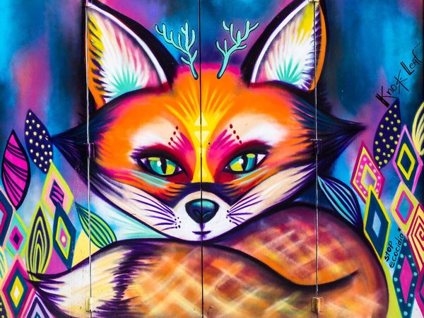 Produktbild: CALVENDO Puzzle Fuchs - Konf Leaf | 1000 Teile Lege-Gr&ouml;&szlig;e 64x48cm Foto-Puzzle f&uuml;r gl&uuml;ckliche Stunden