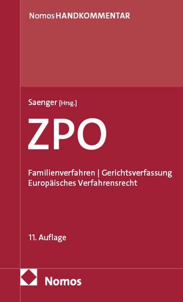 Produktbild: Zivilprozessordnung: ZPO