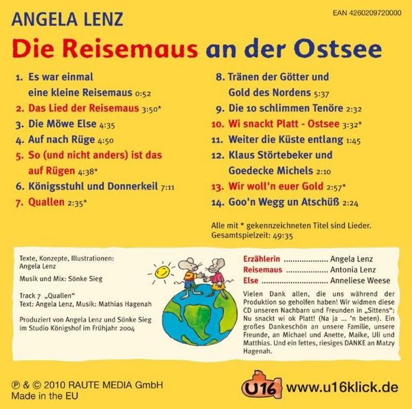 Produktbild: Die Reisemaus an der Ostsee