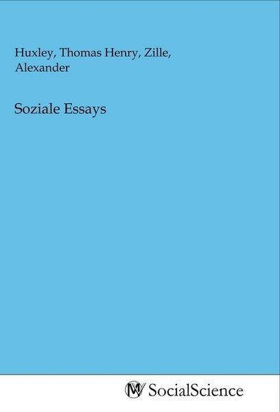 Produktbild: Soziale Essays