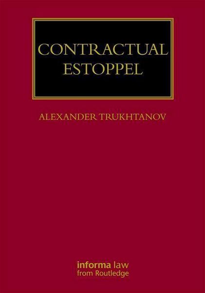 Produktbild: Trukhtanov, A: Contractual Estoppel
