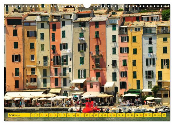 Produktbild: Cinque Terre - die bunten D&ouml;rfer Liguriens (Wandkalender 2026 DIN A3 quer), CALVENDO Monatskalender
